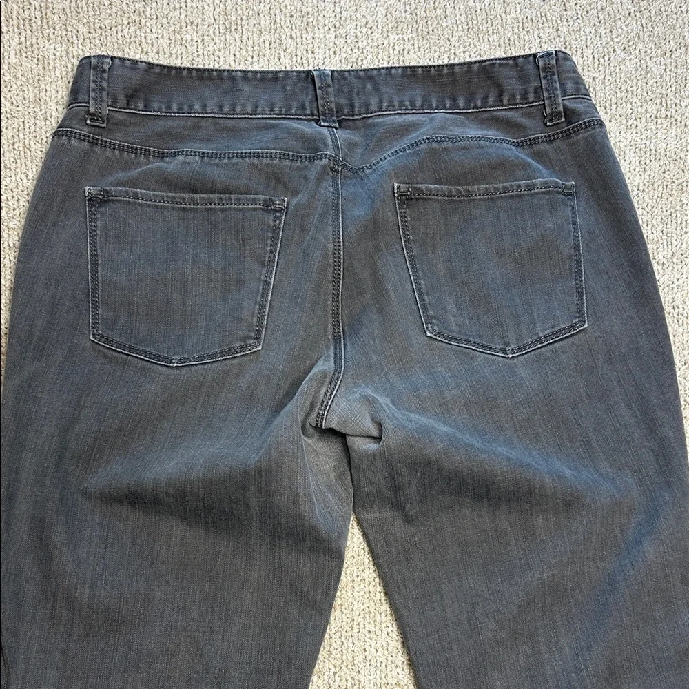 Ann Taylor Charcoal Modern Boot Jeans Size 10 - Picture 9 of 9